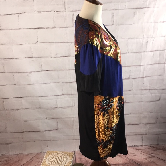 HD in Paris Camellia Patchwork Dress - Picture 7 of 9